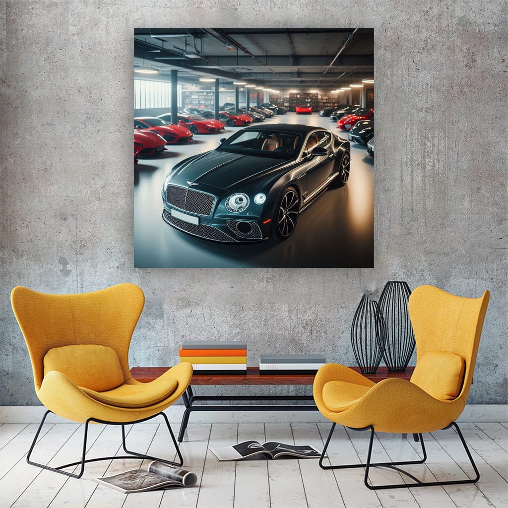 Bentley Continental GT in Garage - Luxury and Power