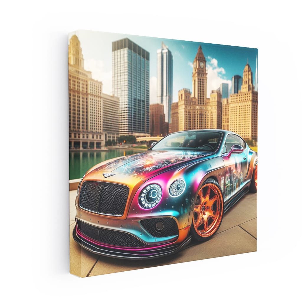 Bentley Continental Gt Pai Wall Art