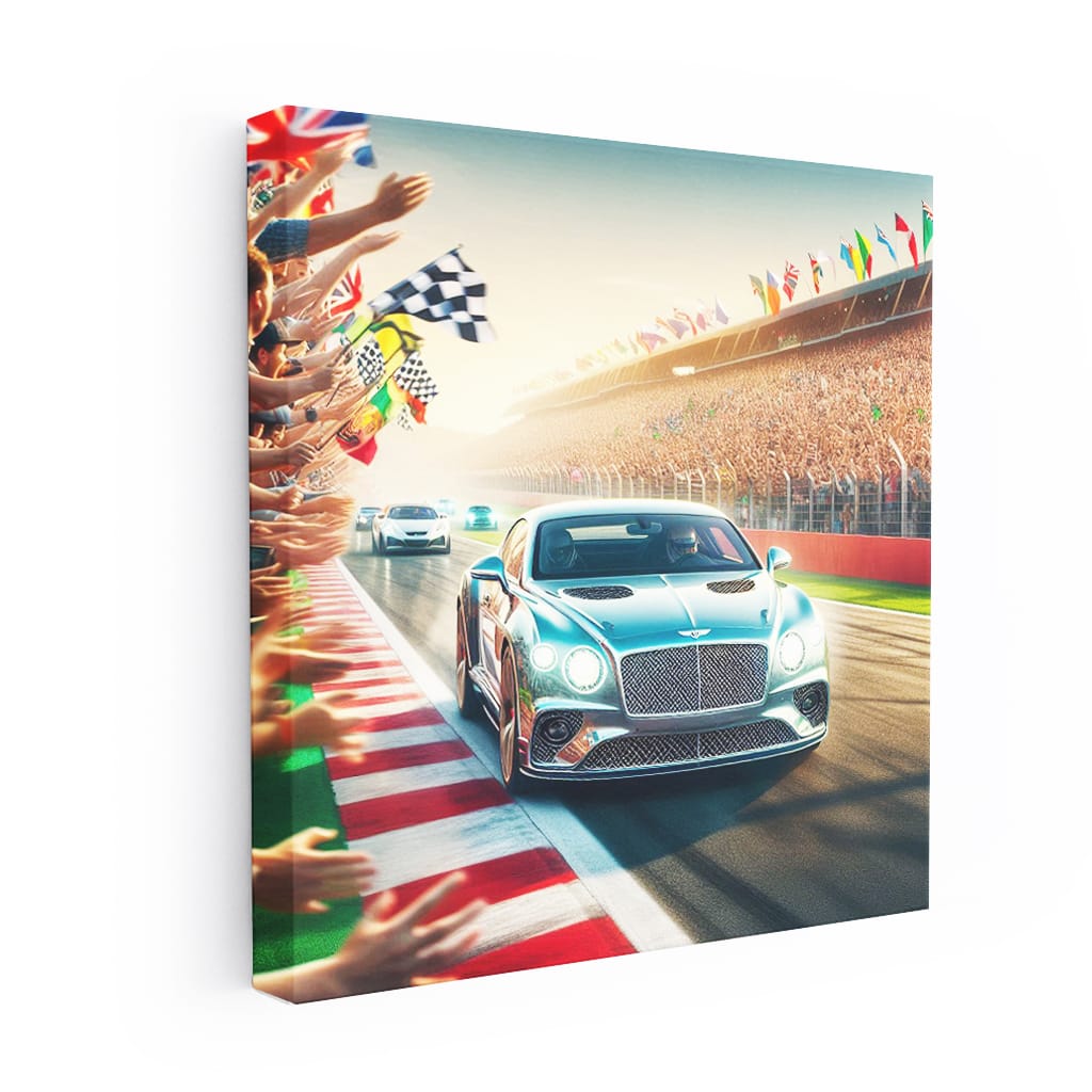 Bentley Continental Gt Race Ring Wall Art