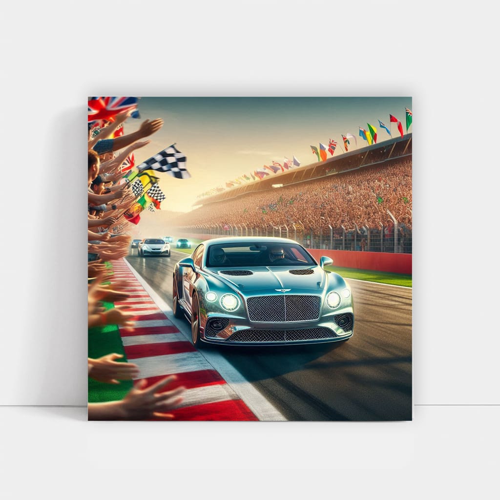 Bentley Continental Gt Race Ring Wall Art