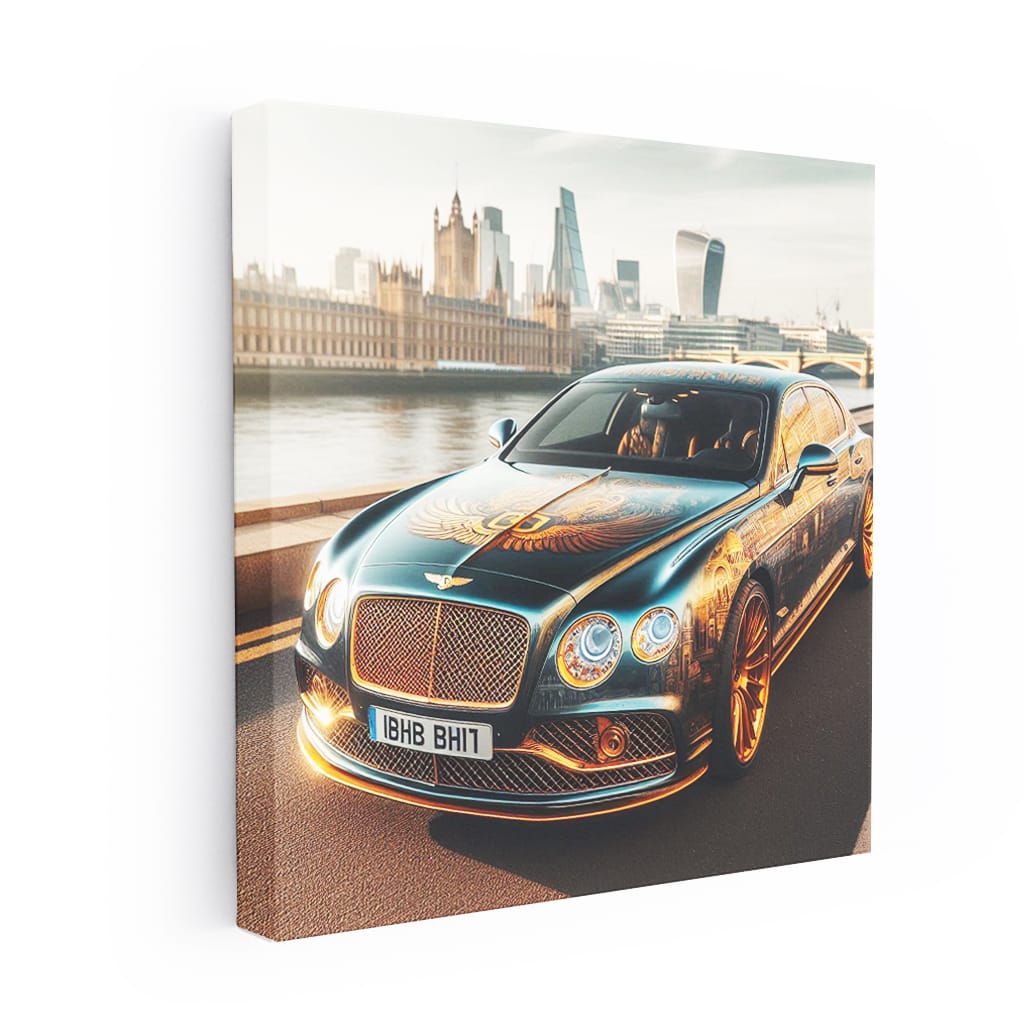 Bentley Flying Spur Paint Wall Art