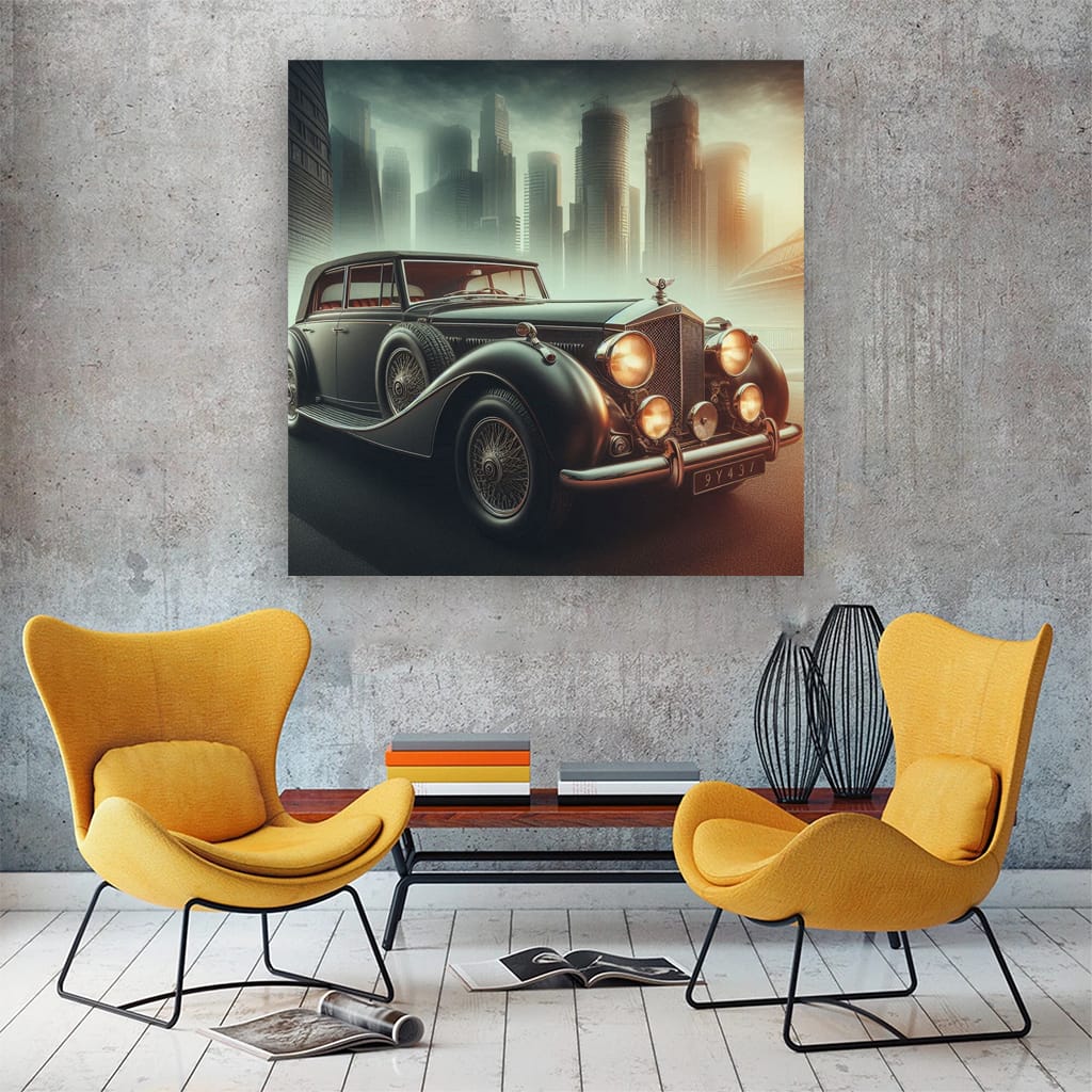 Iconic Bentley Flying Spur Vintage Style - Timeless Elegance
