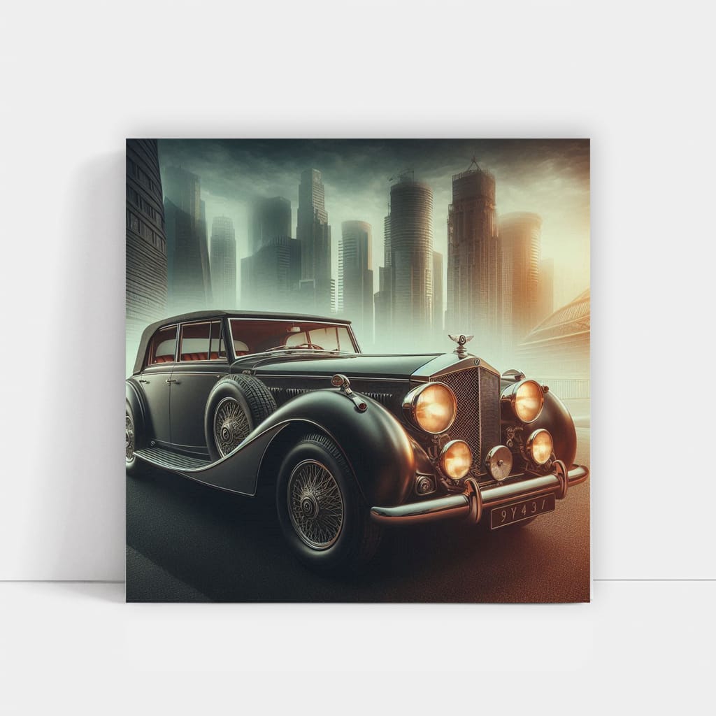 Iconic Bentley Flying Spur Vintage Style - Timeless Elegance