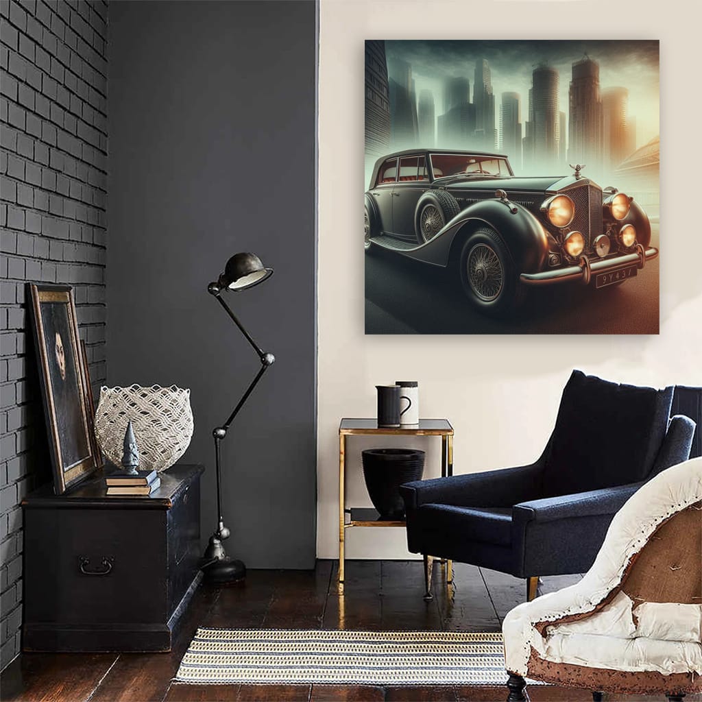 Iconic Bentley Flying Spur Vintage Style - Timeless Elegance