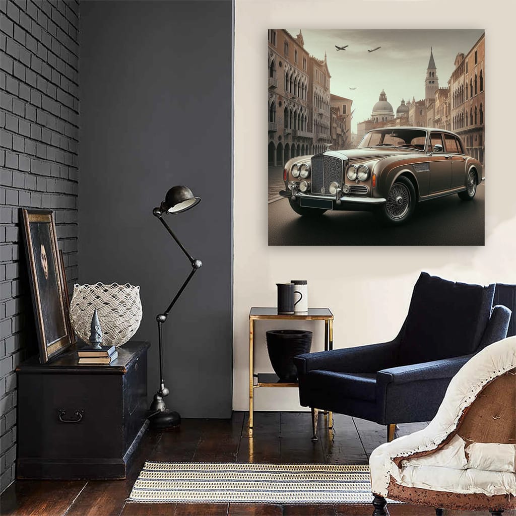 Vintage Style Bentley Flying Spur - Timeless Elegance