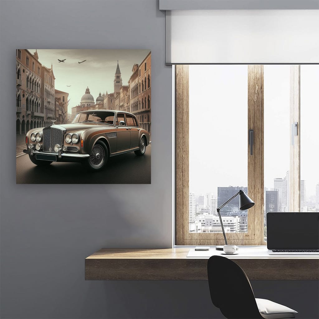 Vintage Style Bentley Flying Spur - Timeless Elegance