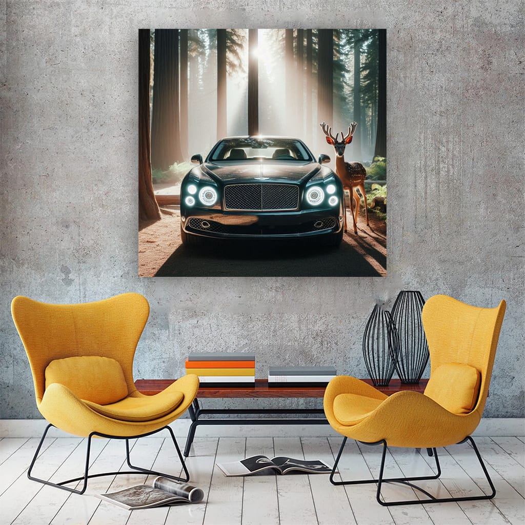 Bentley Mulsanne Fore Wall Art