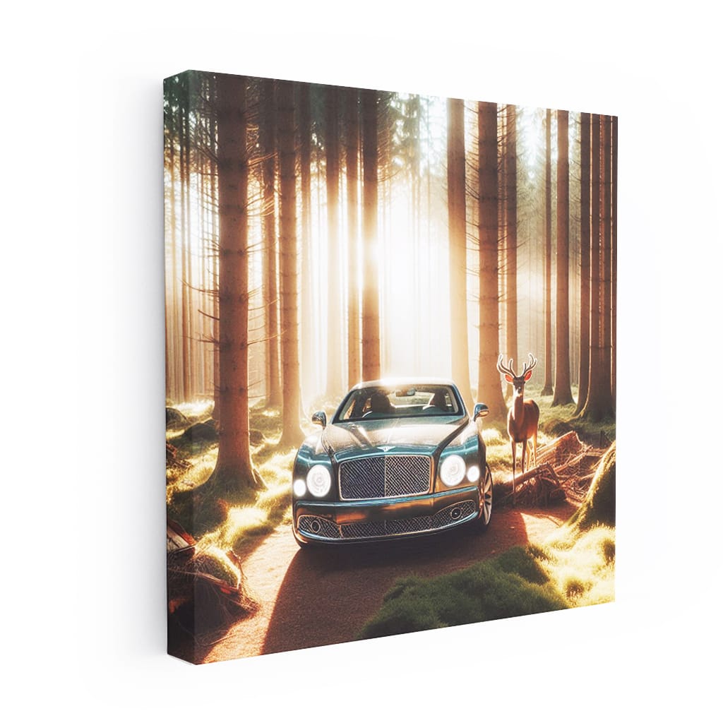 Bentley Mulsanne Forest Wall Art