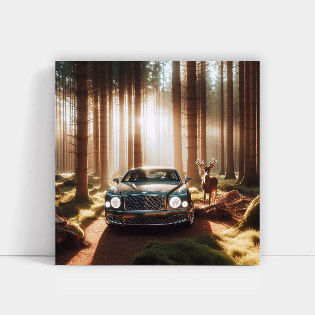 Bentley Mulsanne in Forest - Elegance Meets Power