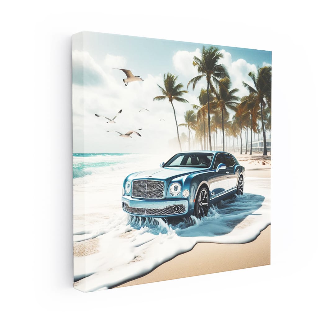 Bentley Mulsanne On Bea Wall Art