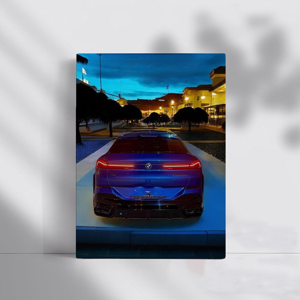 BMW X6 M50d Blue - Bold Elegance in Motion - EnjoyStore