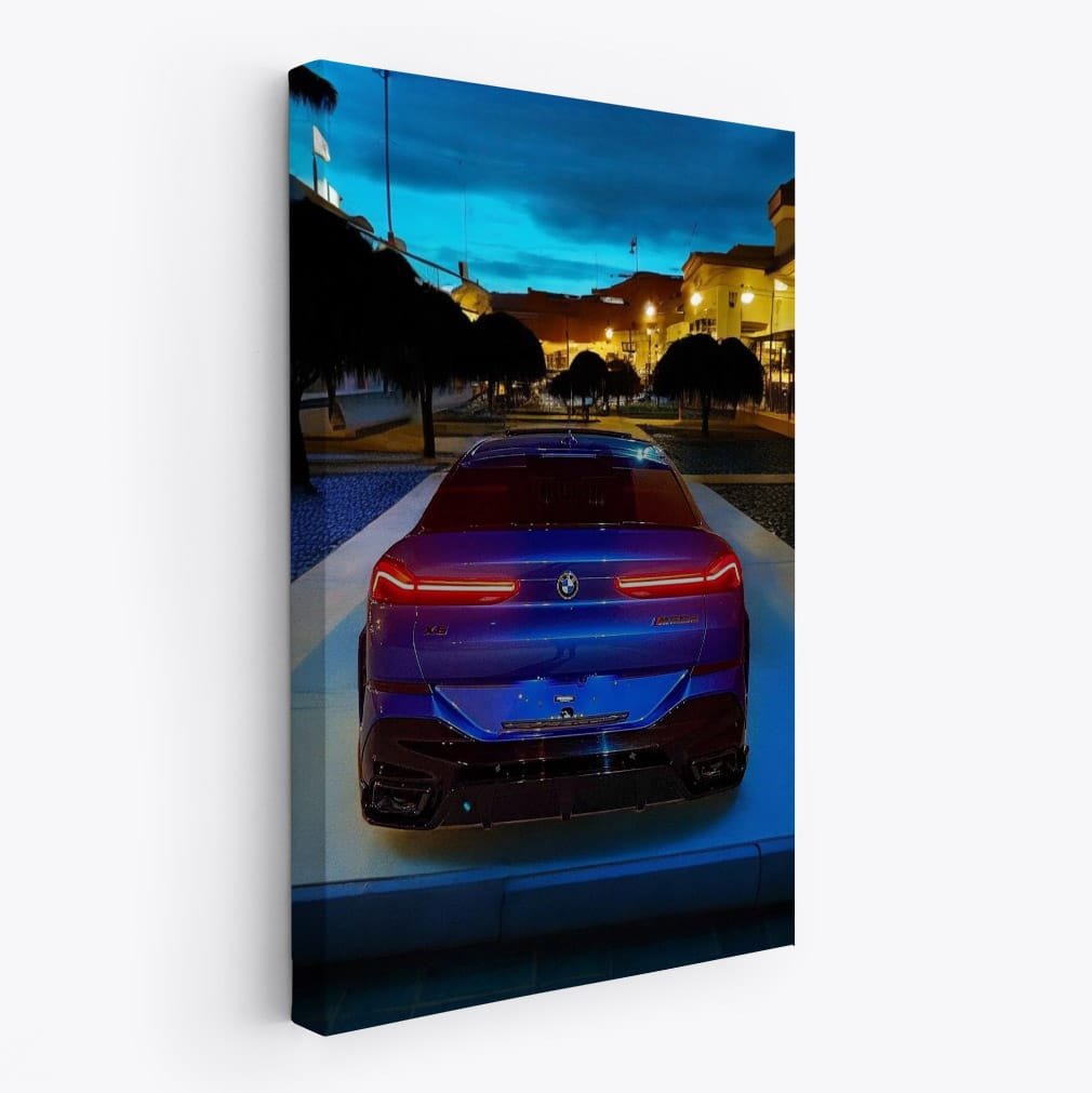 BMW X6 M50d Blue - Bold Elegance in Motion - EnjoyStore