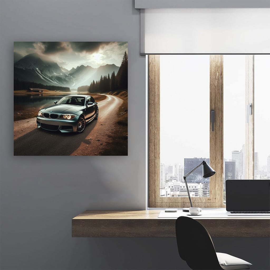 BMW E82 1 Series in Nature - Blend of Elegance and Power