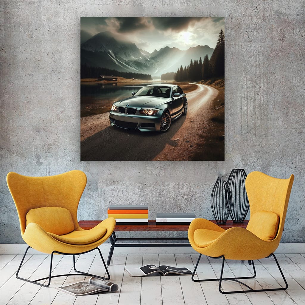 BMW E82 1 Series in Nature - Blend of Elegance and Power