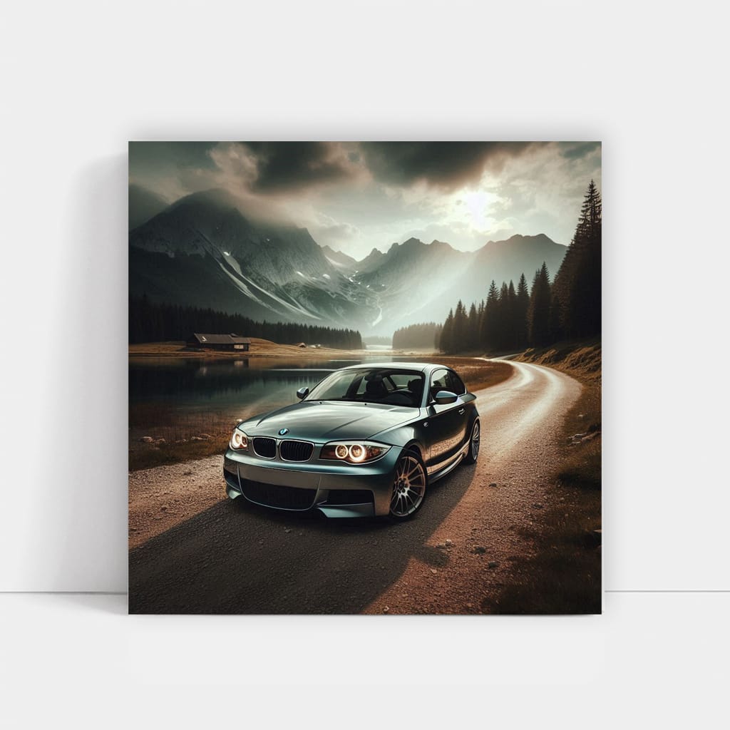 BMW E82 1 Series in Nature - Blend of Elegance and Power