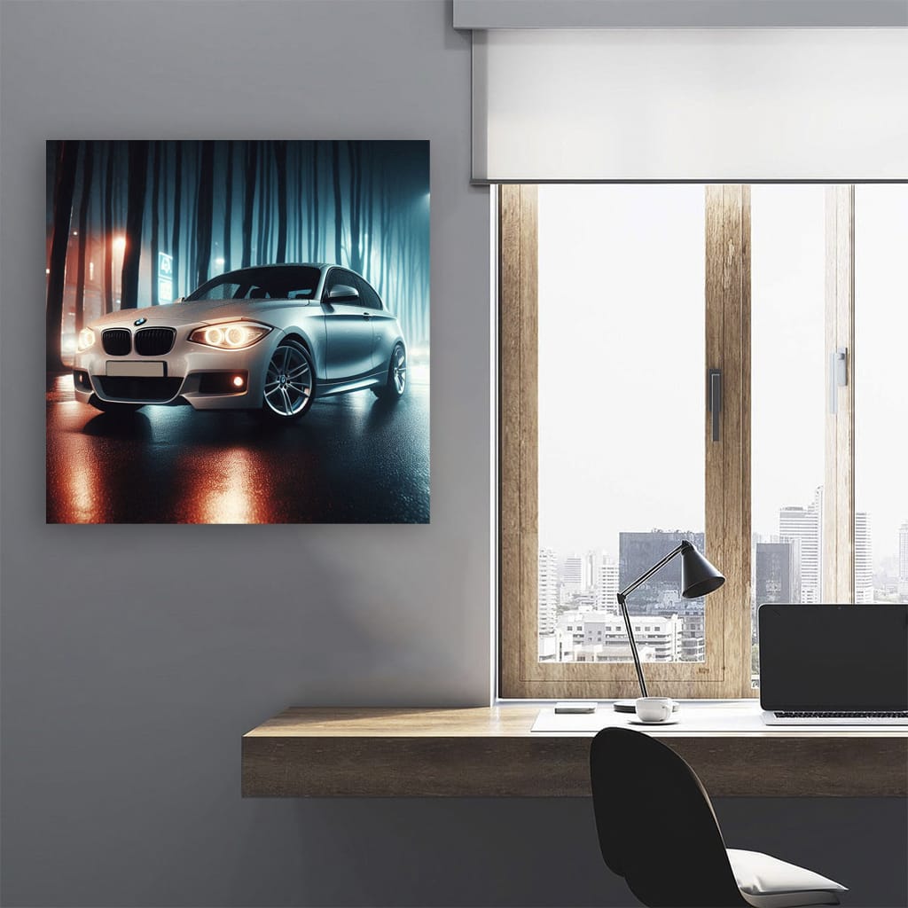 Bmw Series E82 Night Wall Art