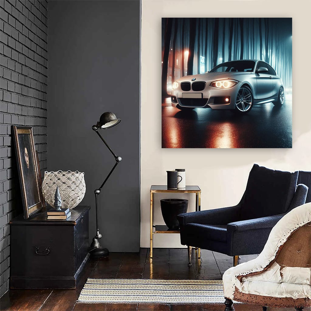 Bmw Series E82 Night Wall Art