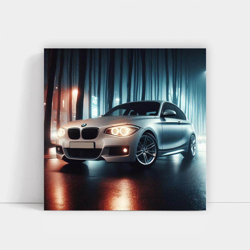 Bmw Series E82 Night Wall Art