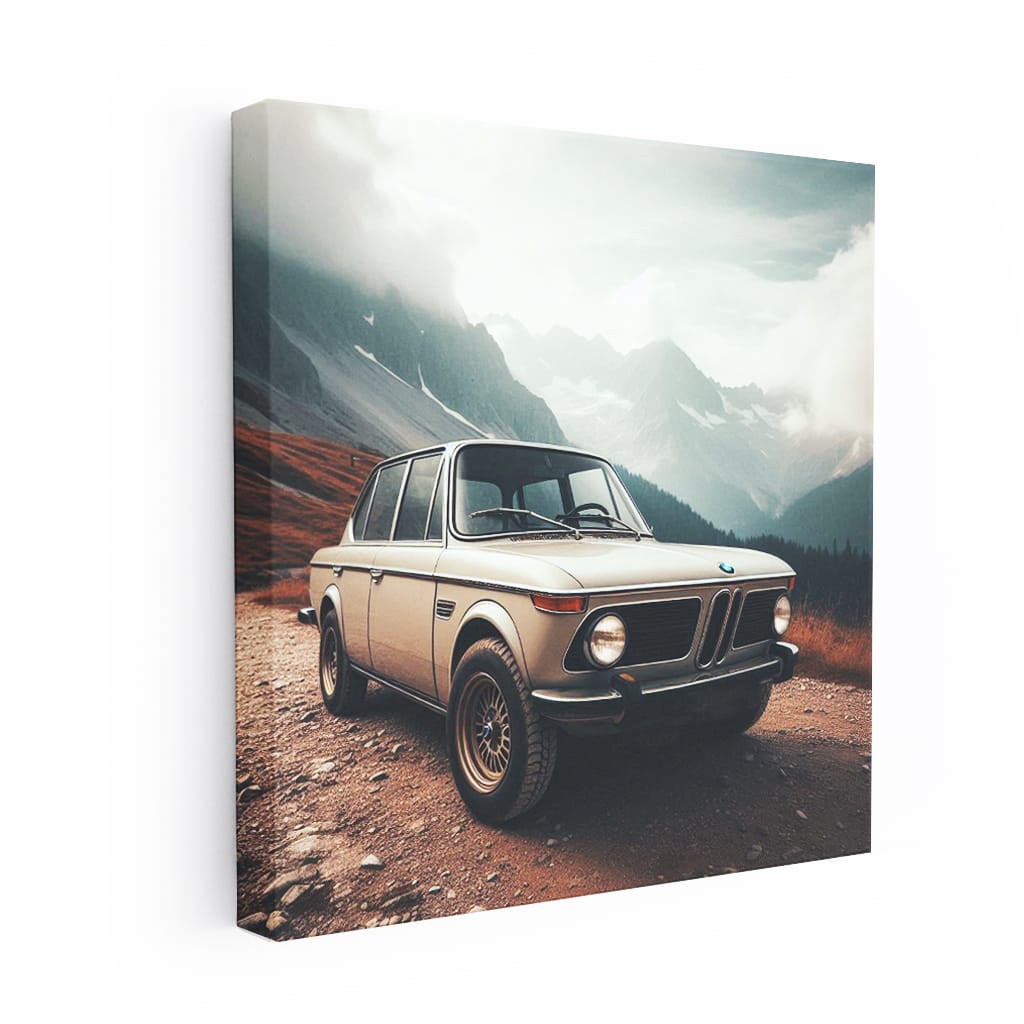 Bmw 2002 Turbo Mounta Wall Art