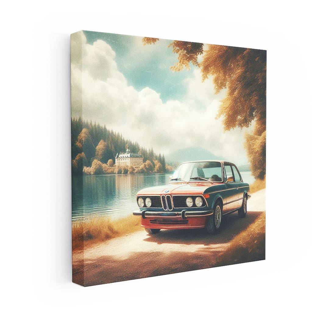 Bmw Old E21 La Wall Art