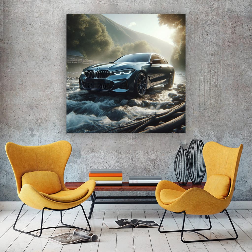 Bmw River Wall Art