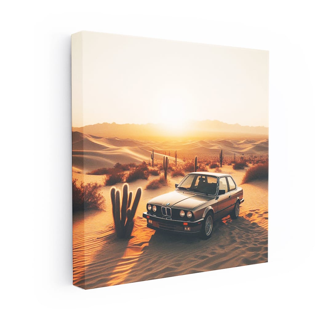 Bmw Series E30 Desert Wall Art