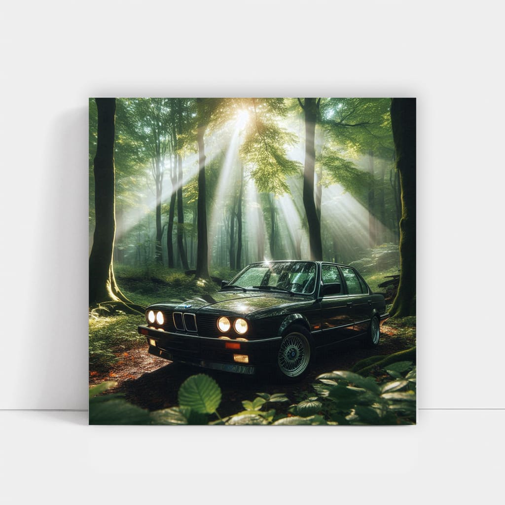 BMW E30 3 Series Amidst Nature - Classic Elegance Unleashed