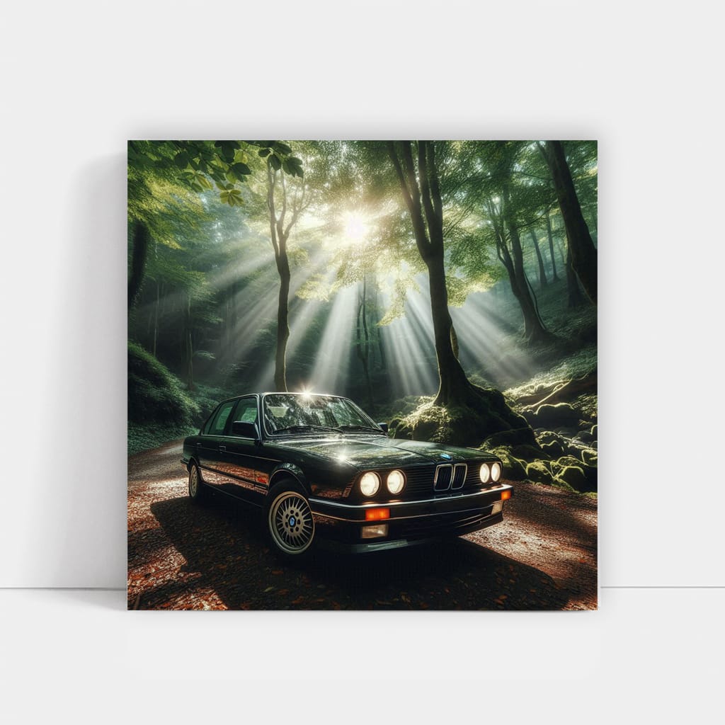 BMW E30 3 Series in Nature - Iconic Classic Drive