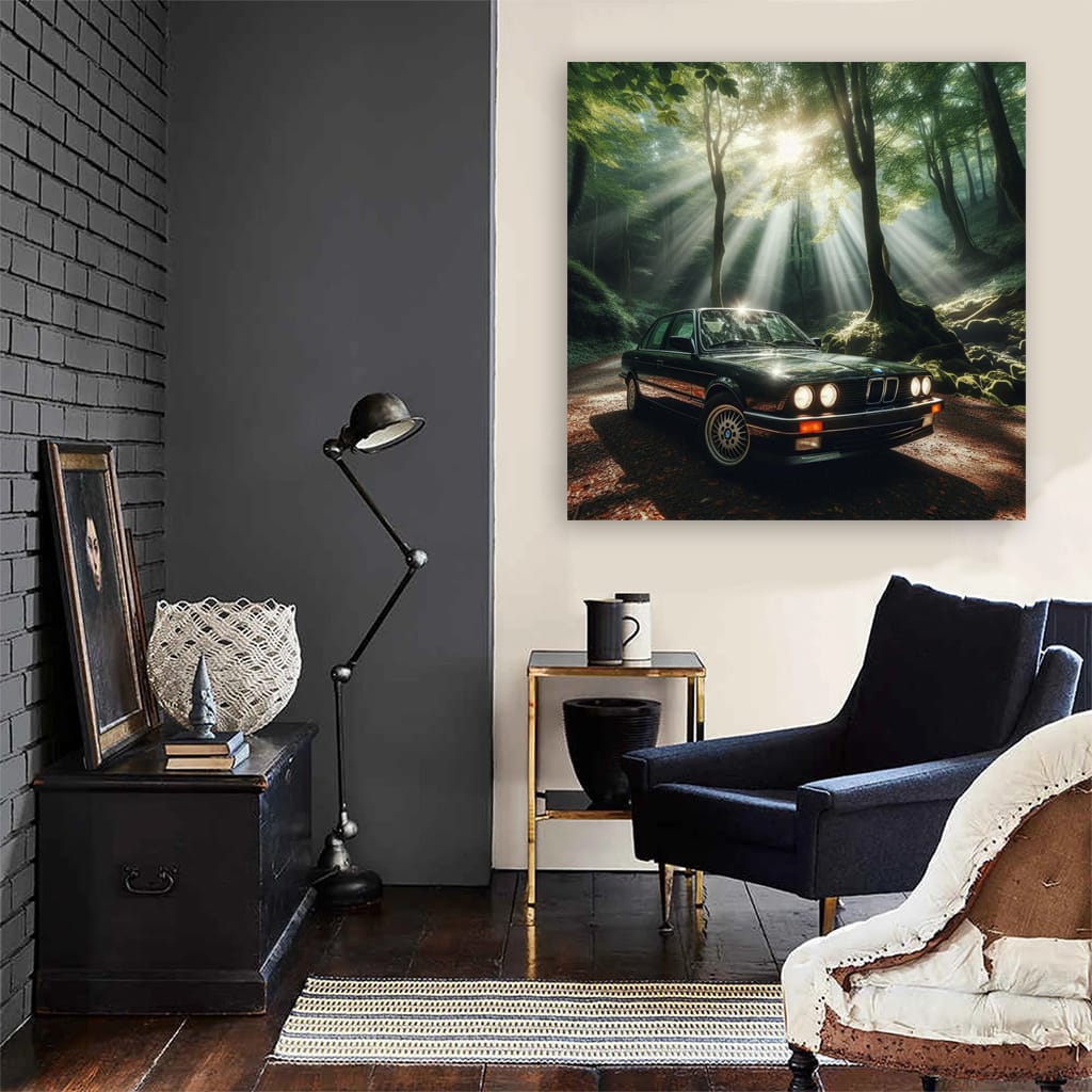 Bmw Series E30 Nature Wall Art