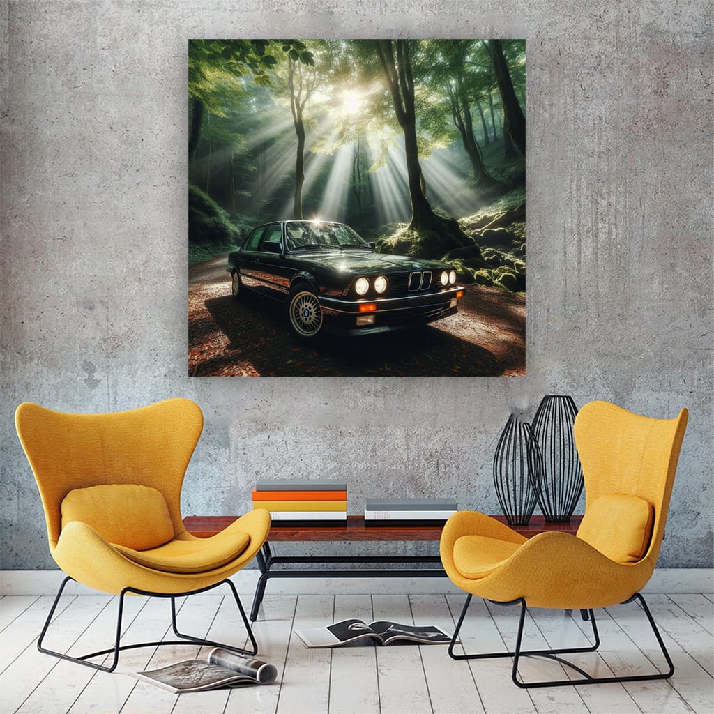 Bmw Series E30 Nature Wall Art