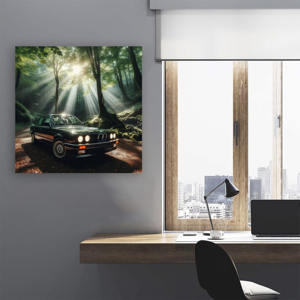 BMW E30 3 Series in Nature - Iconic Classic Drive