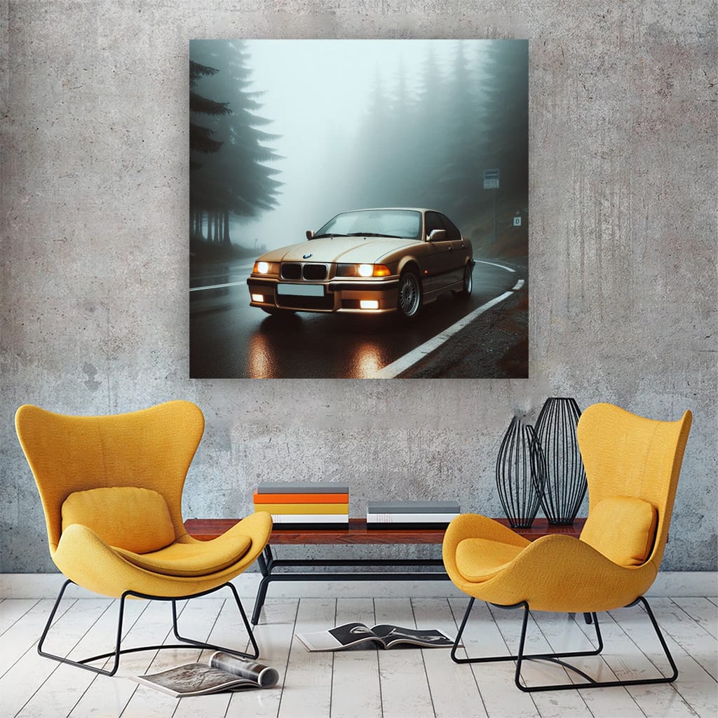 Bmw Series E36 F Wall Art