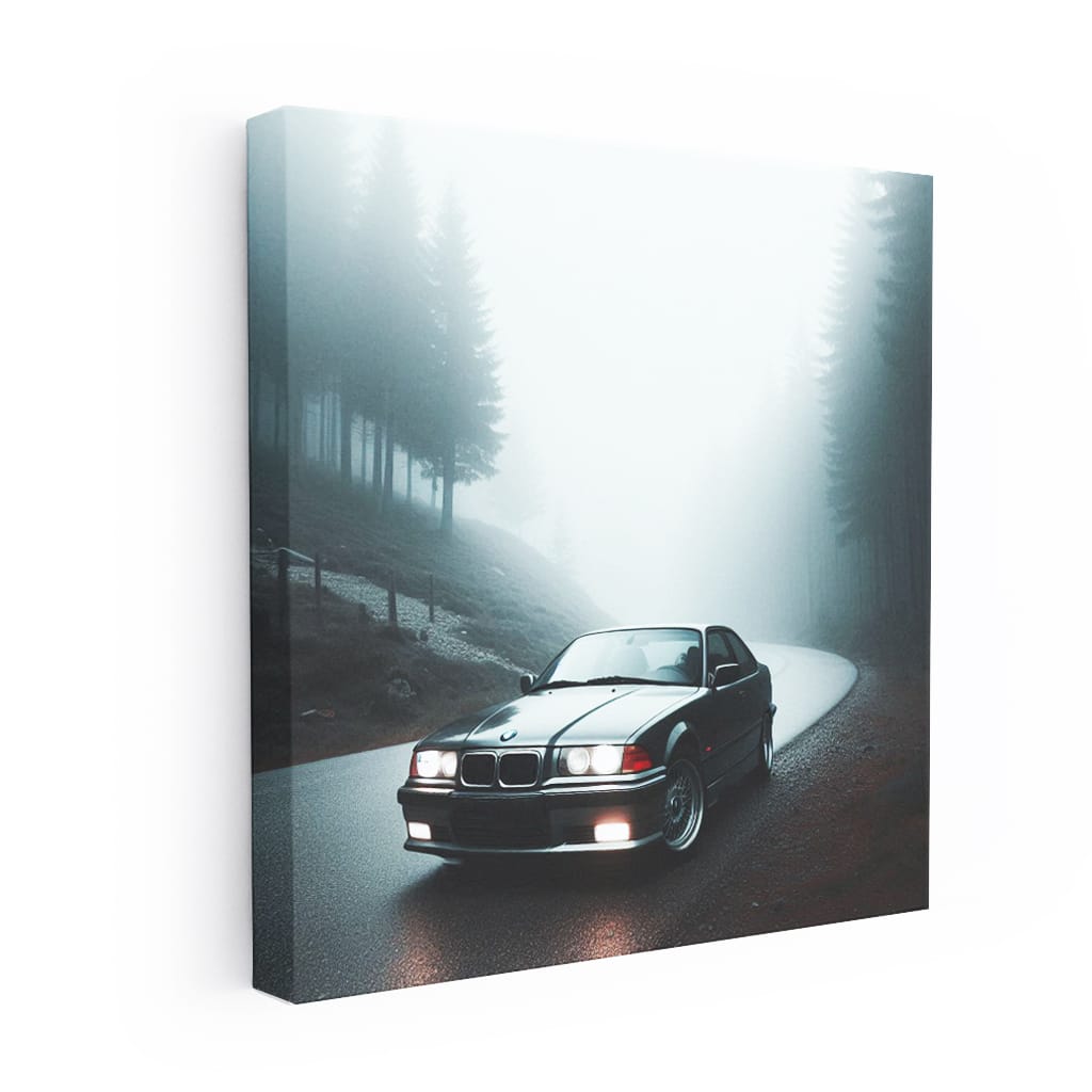 Bmw Series E36 Fog Wall Art