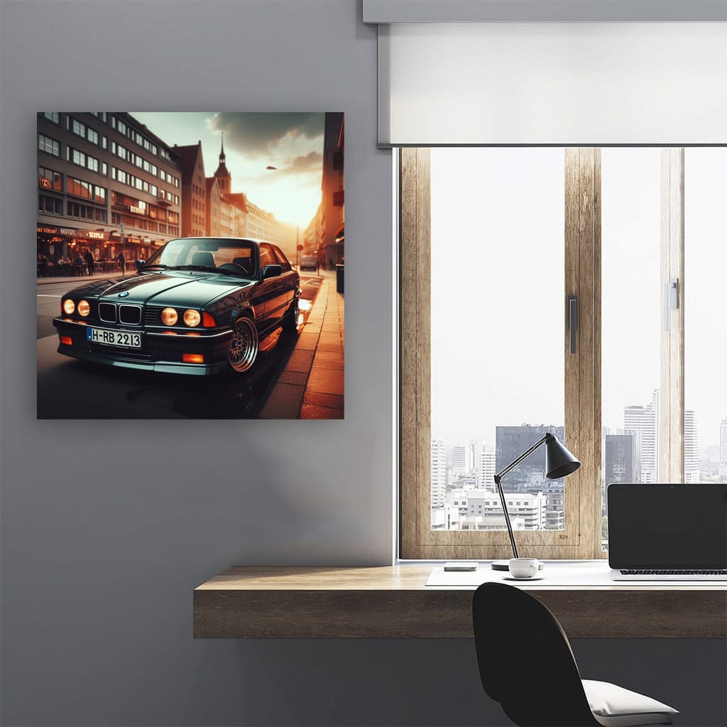 Bmw Series E36 Parking Wall Art