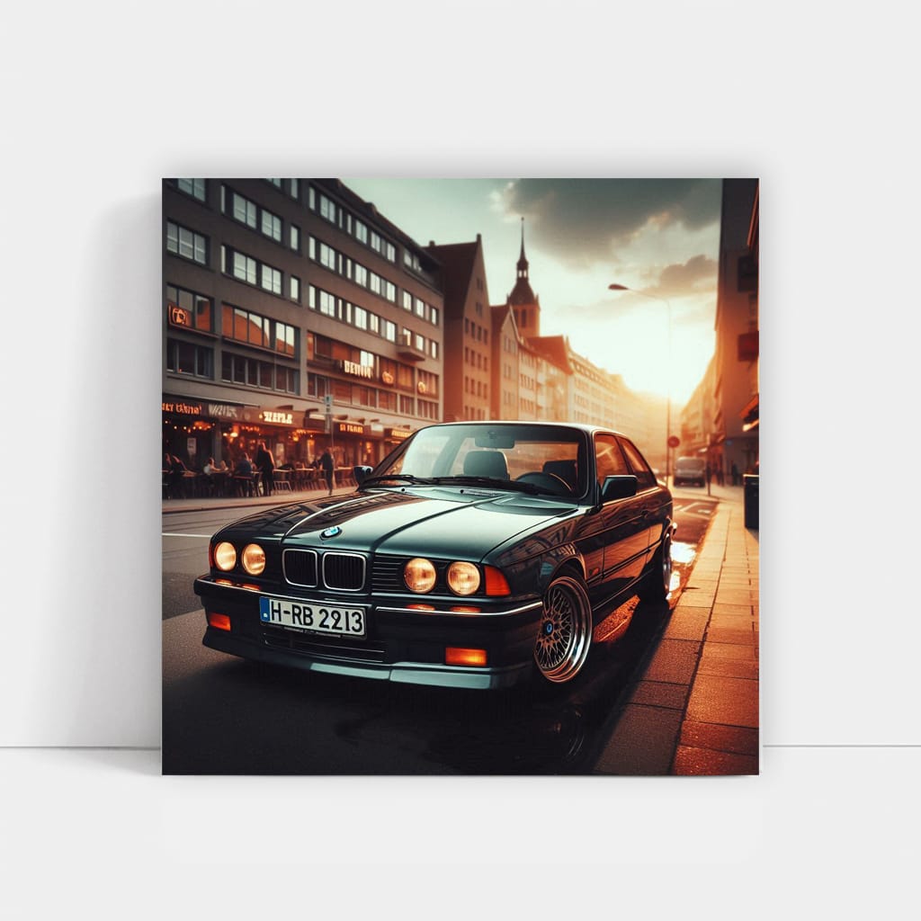 Bmw Series E36 Parking Wall Art