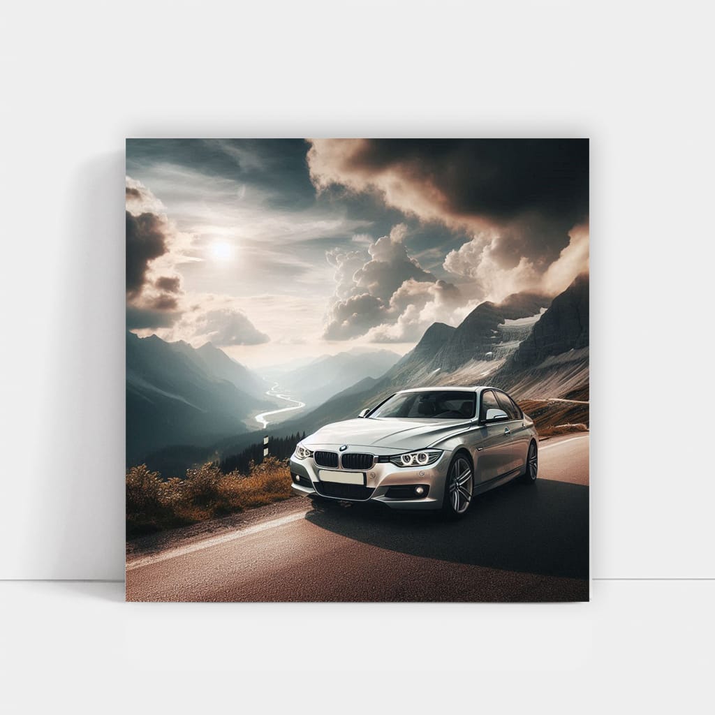 Bmw Series Mounta Wall Art