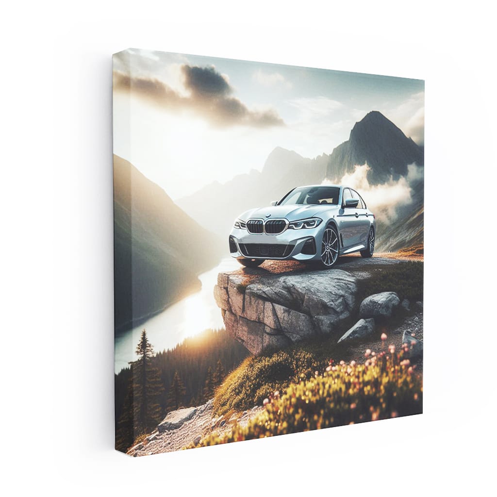 Bmw Series Mountain Wall Art