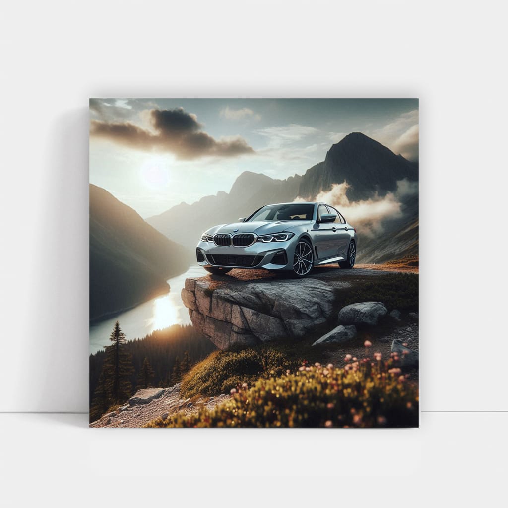 BMW 3 Series on Mountain Road - Ultimate Driving Experience