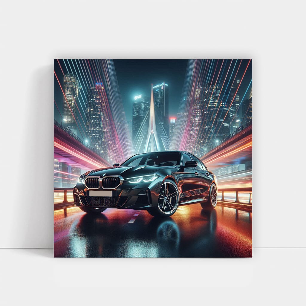 Bmw Series Night Brid Wall Art