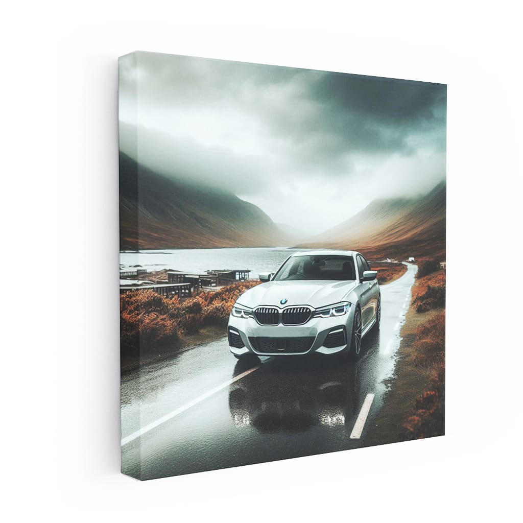 Bmw Series Overcast Weath Wall Art