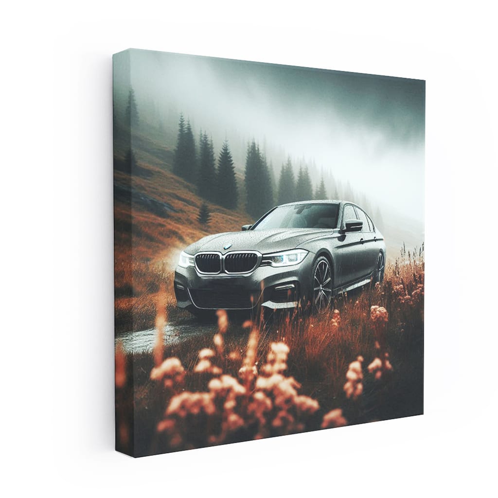 Bmw Series Overcast Weather Wall Art