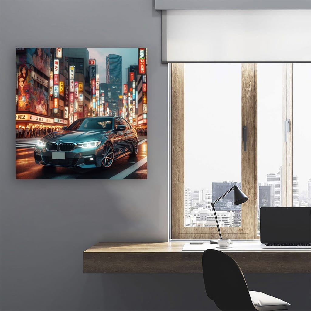 BMW Series 3 in Tokyo, Japan - Sleek Urban Elegance