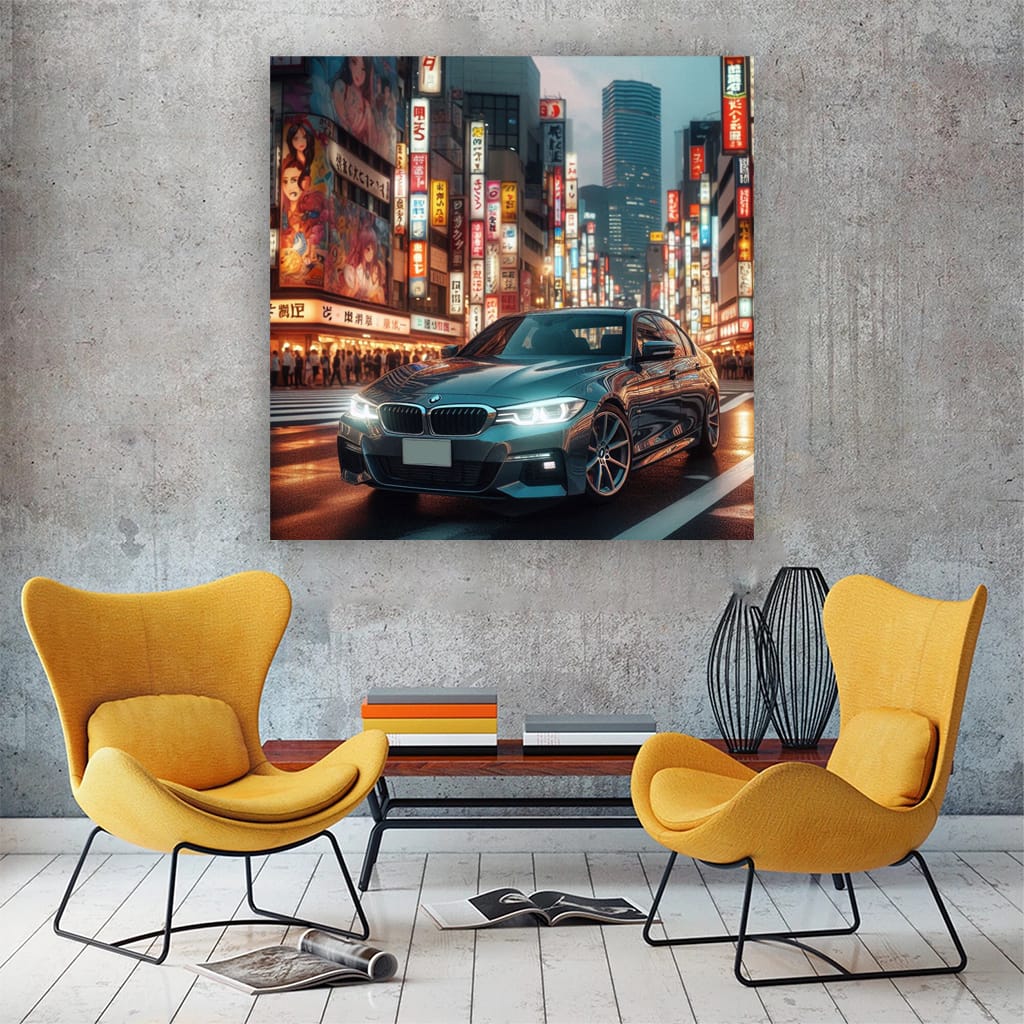 Bmw Tokyo Jap Wall Art