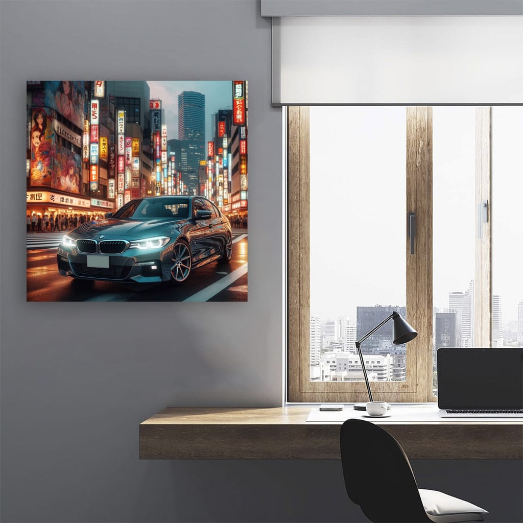 Bmw Tokyo Jap Wall Art