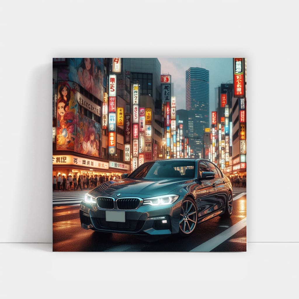 Bmw Tokyo Jap Wall Art