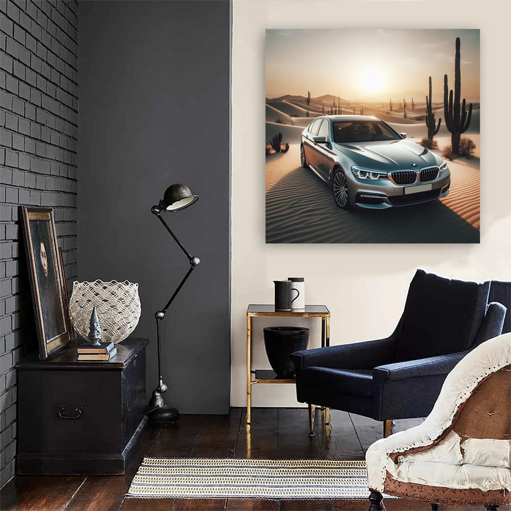 Bmw Desert Wall Art