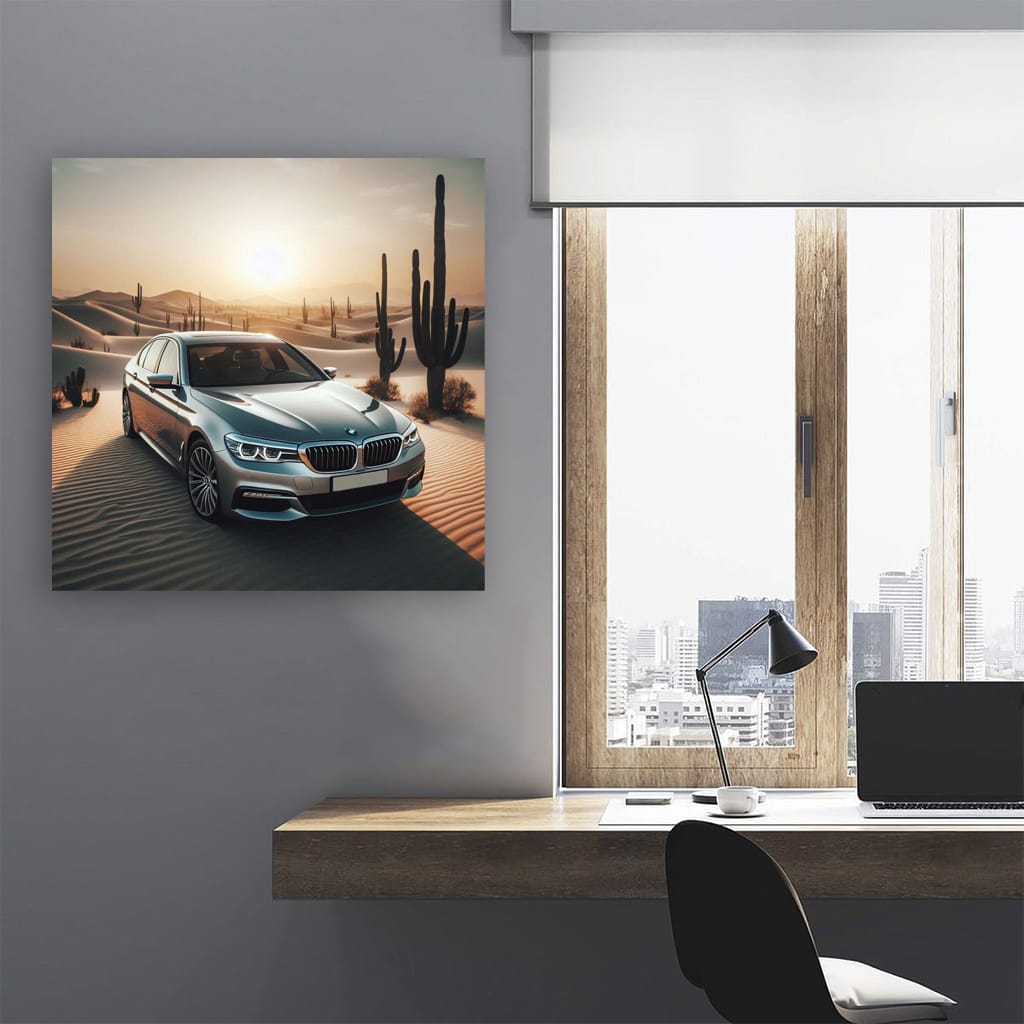 Bmw Desert Wall Art