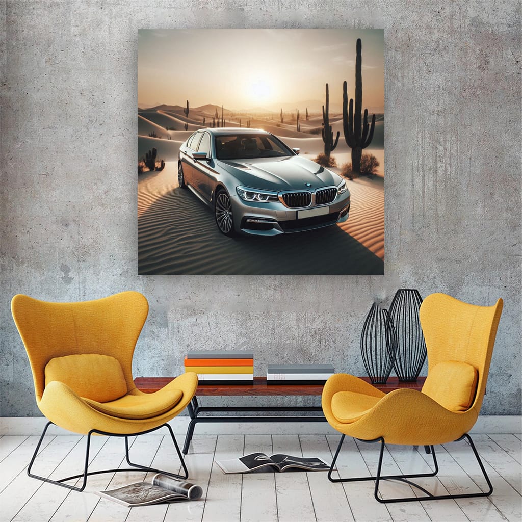 Bmw Desert Wall Art