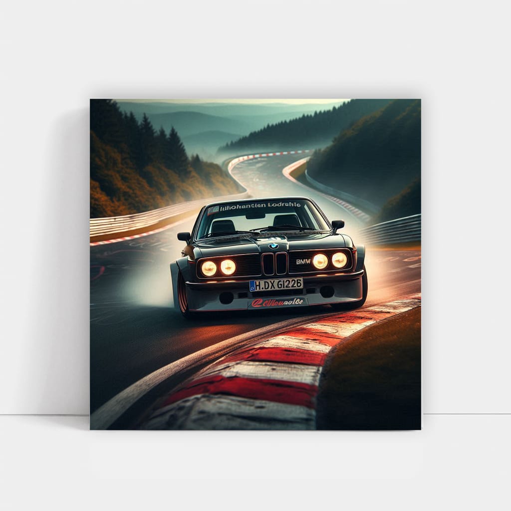 Bmw Old E24 Race Ri Wall Art