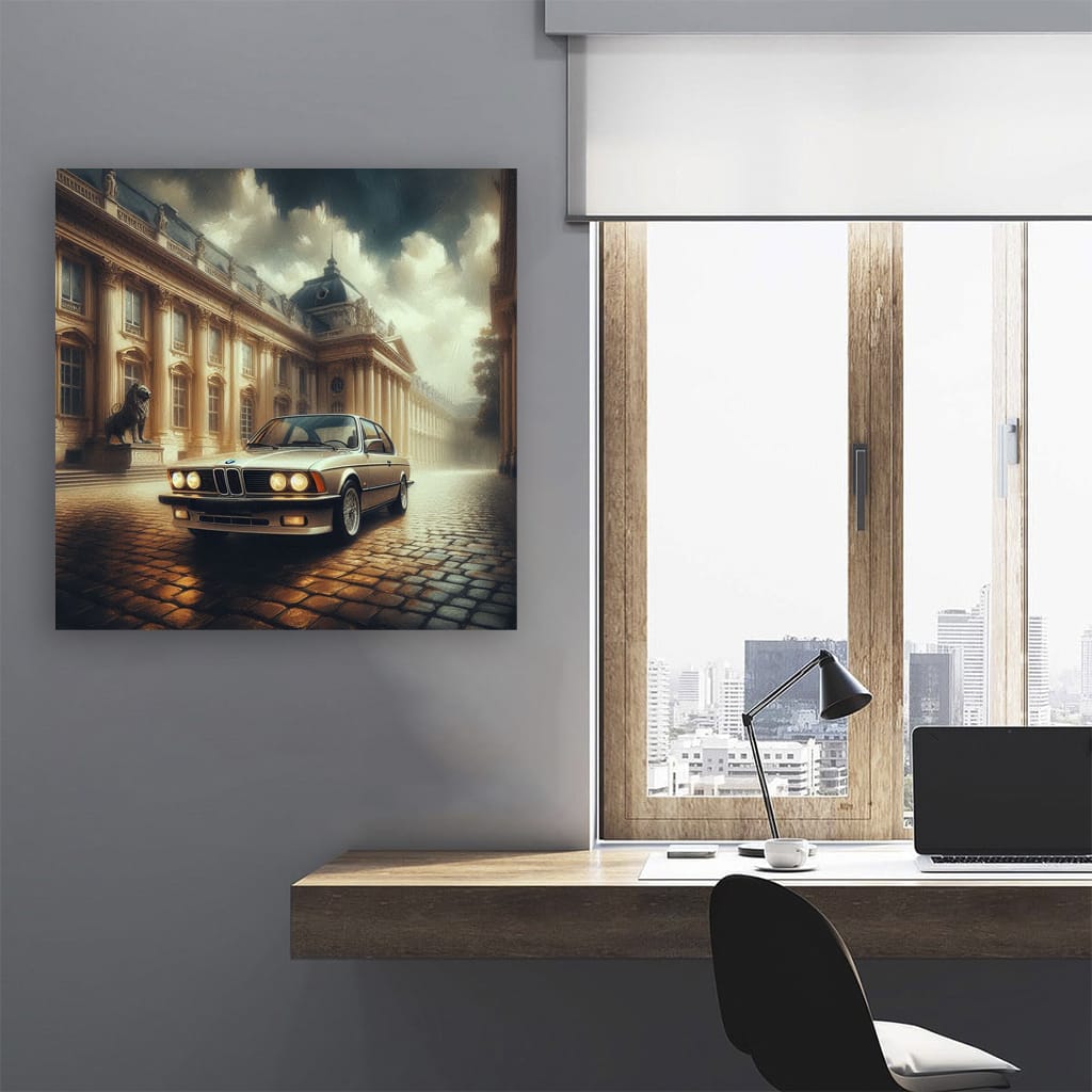 Bmw Series Old Luxu Wall Art